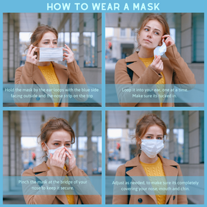 Disposable Face Mask - 50pc/box