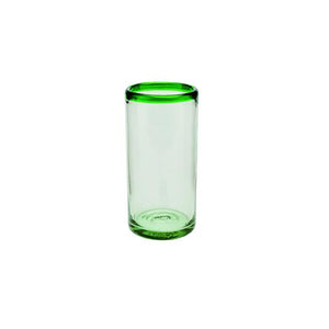 Hi-Ball 20 OZ. Glass With Pop Color Rim Set Of 6 (BSH1033)
