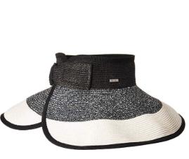 Women's roll up visor with bow closure (UBV038)